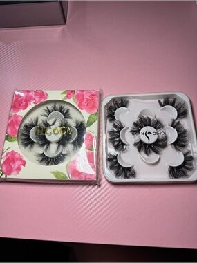 3D Mink Lashes Set - Black